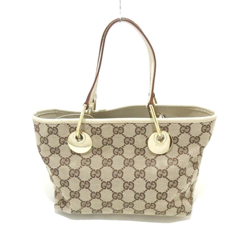 Gucci Jacquard Eclipse Brown Tan Pattern Ivory To… - image 3